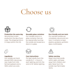 Custom candle for girlfriend or wife — information and specs